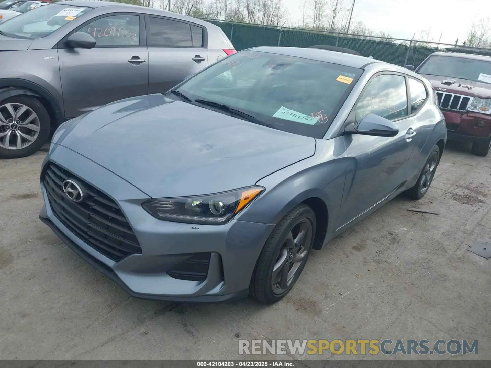 6 Photograph of a damaged car KMHTG6AF0KU017161 HYUNDAI VELOSTER 2019