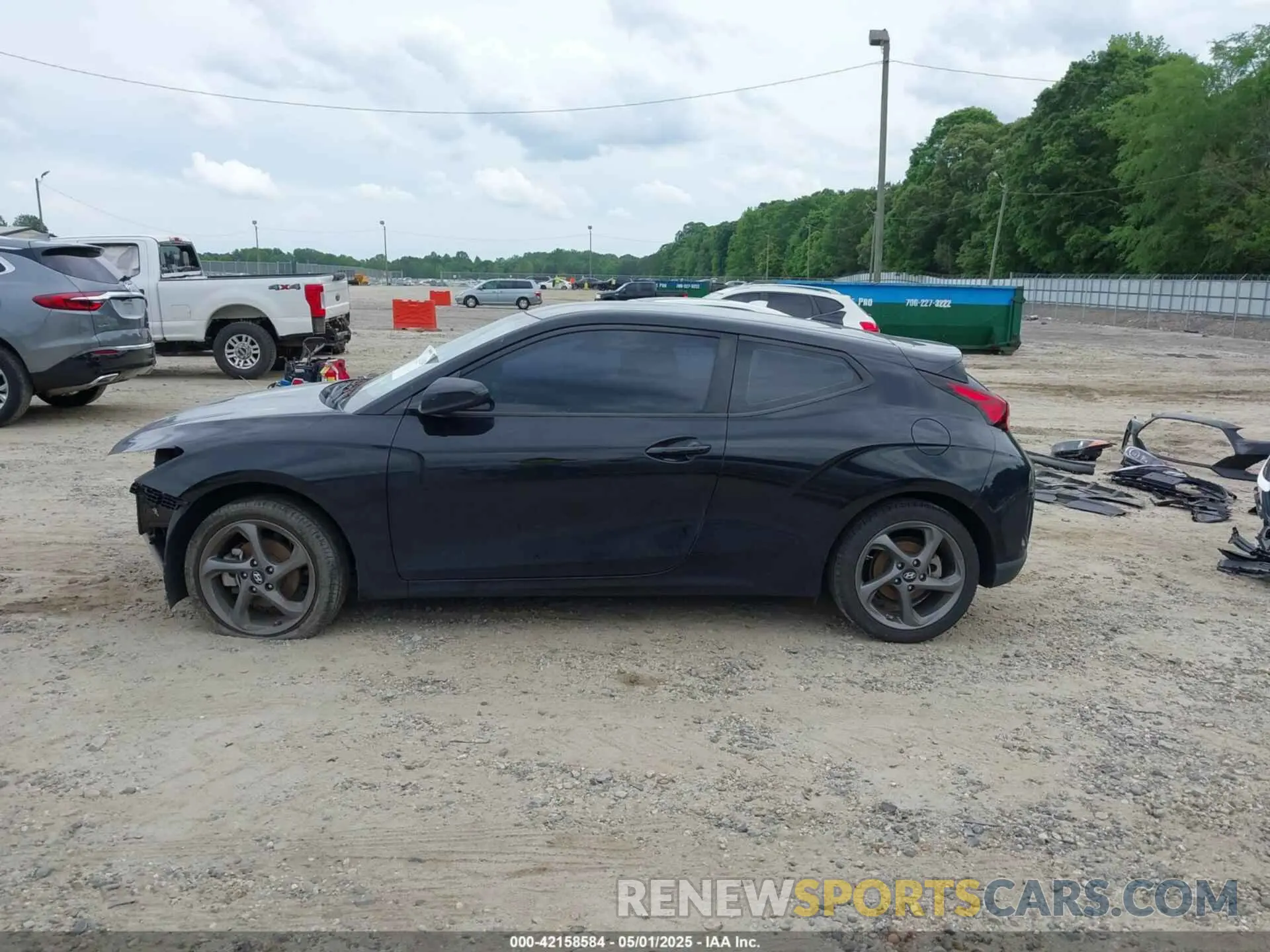 15 Photograph of a damaged car KMHTG6AF4KU010391 HYUNDAI VELOSTER 2019