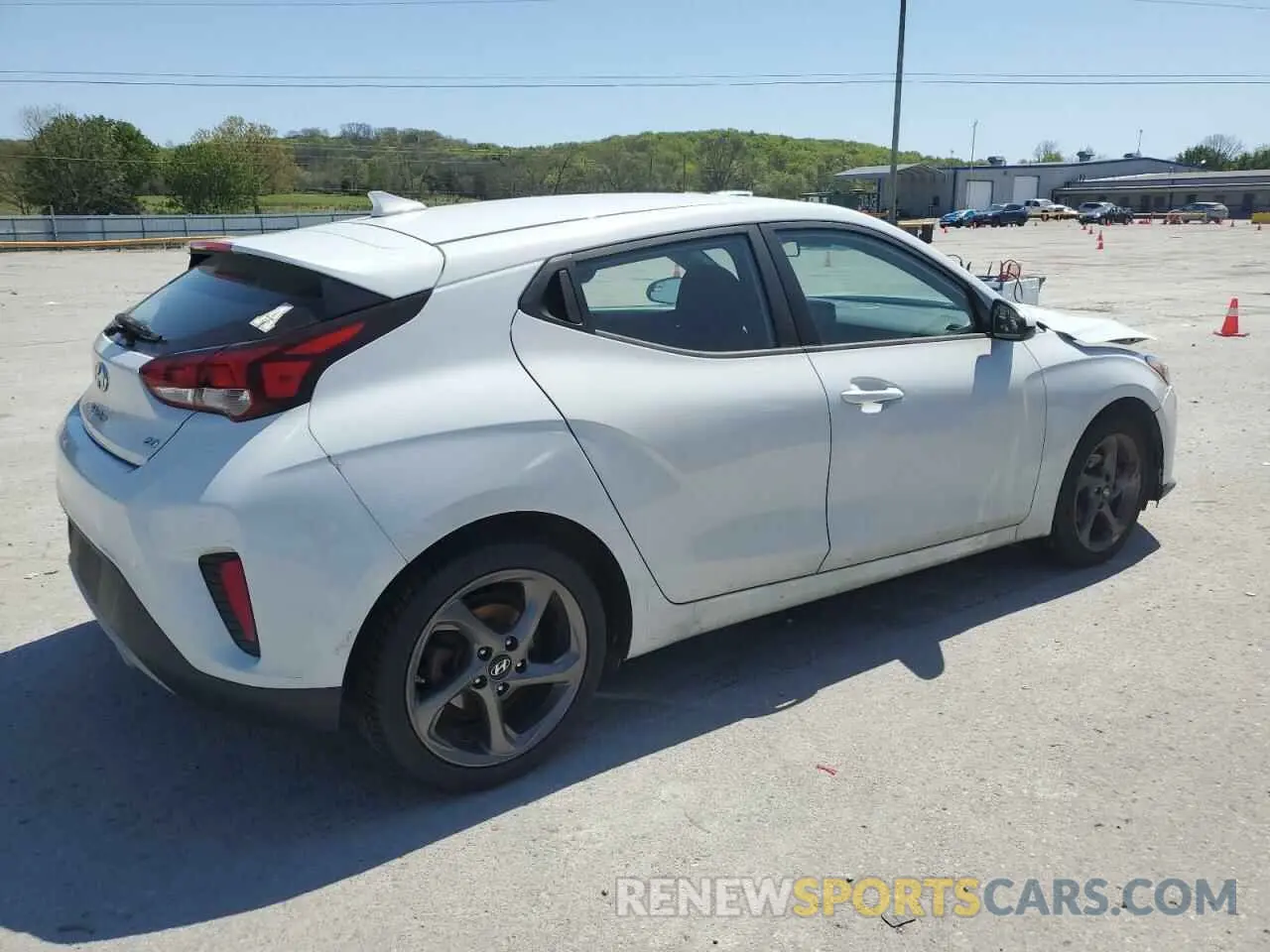 3 Photograph of a damaged car KMHTG6AF4KU013856 HYUNDAI VELOSTER 2019