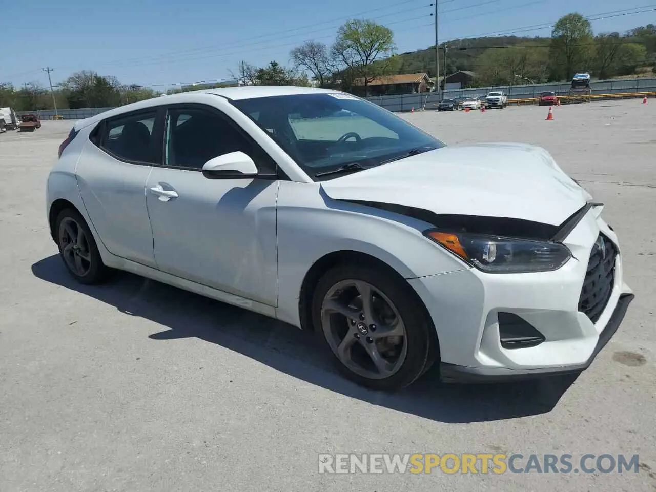 4 Photograph of a damaged car KMHTG6AF4KU013856 HYUNDAI VELOSTER 2019