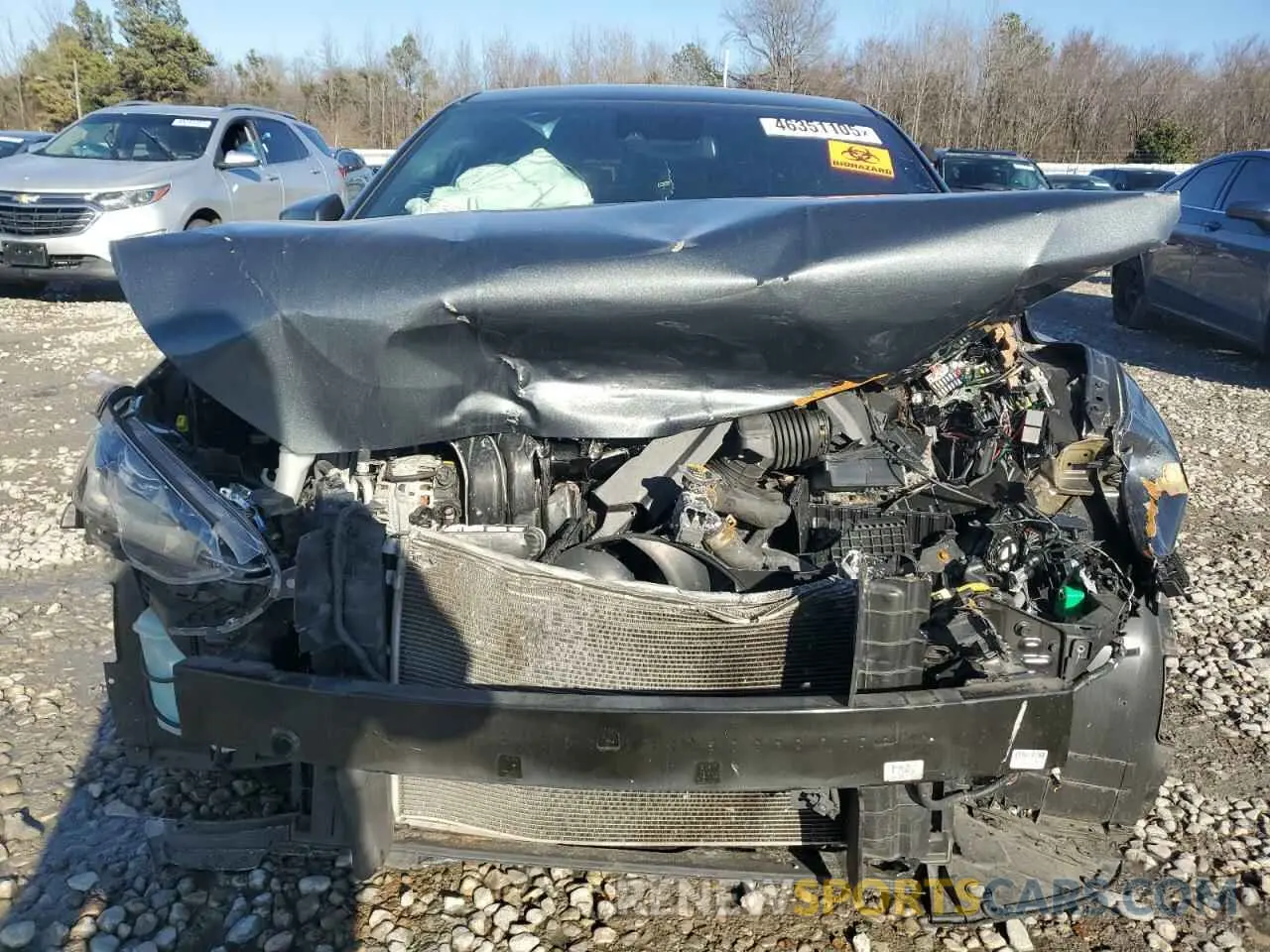 5 Photograph of a damaged car KMHTG6AF6KU012126 HYUNDAI VELOSTER 2019