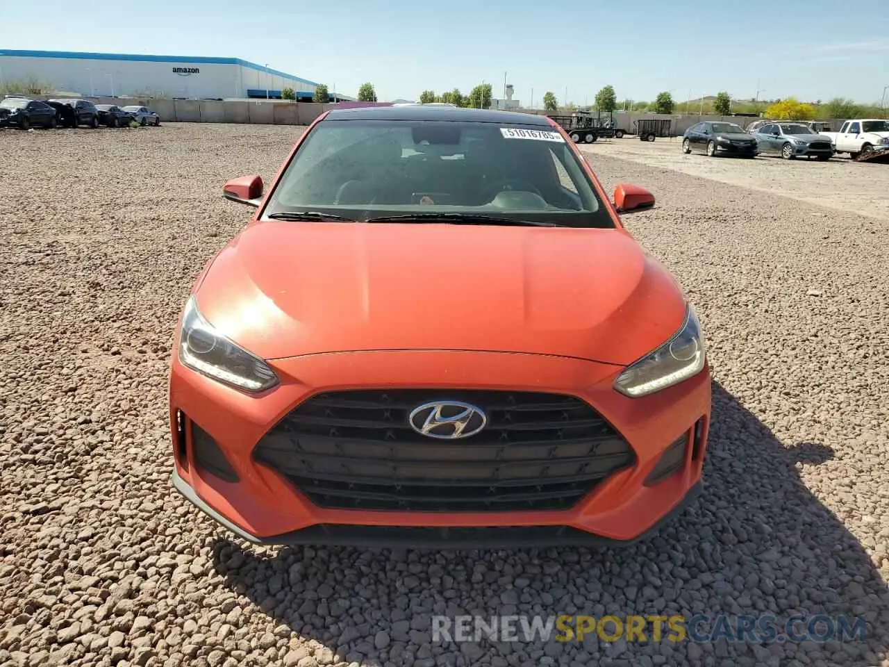 5 Photograph of a damaged car KMHTG6AF6KU019061 HYUNDAI VELOSTER 2019