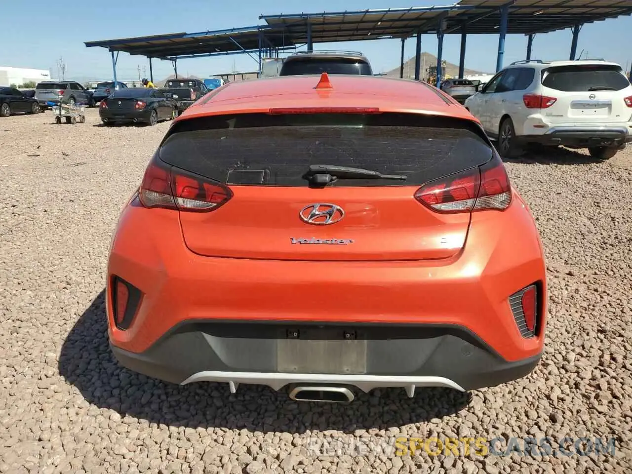 6 Photograph of a damaged car KMHTG6AF6KU019061 HYUNDAI VELOSTER 2019