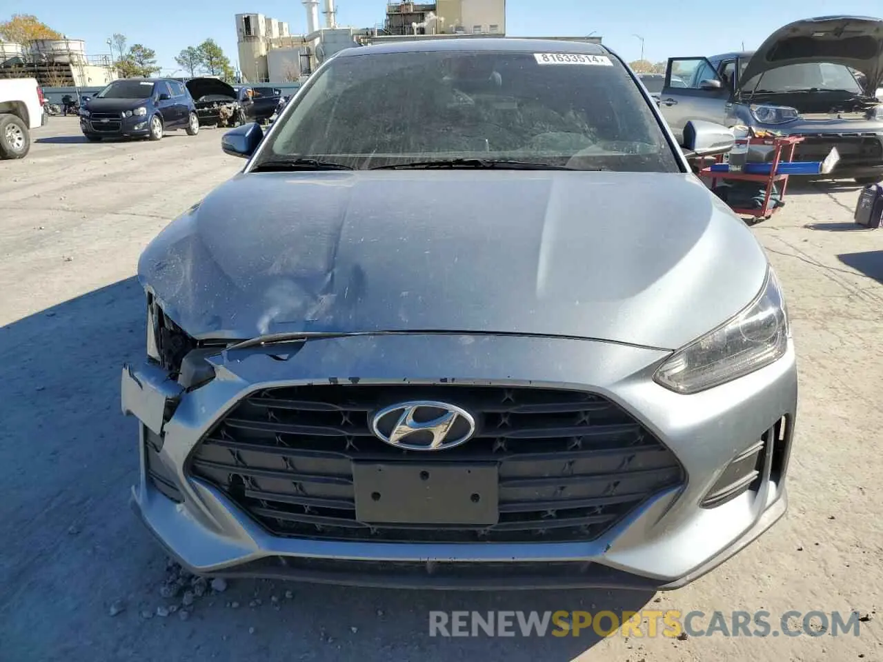 5 Photograph of a damaged car KMHTG6AF7KU018257 HYUNDAI VELOSTER 2019