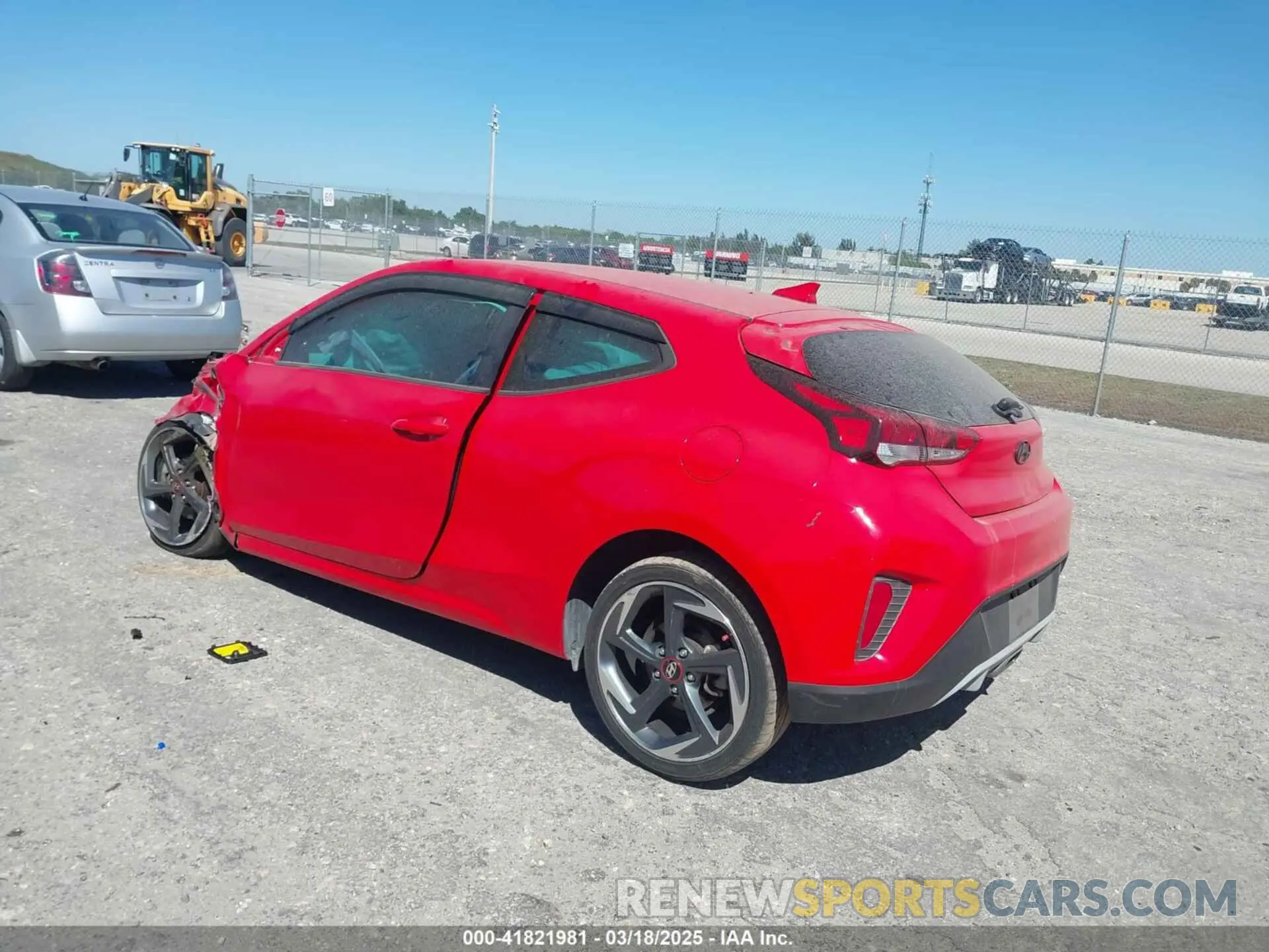 3 Photograph of a damaged car KMHTG6AF9KU003775 HYUNDAI VELOSTER 2019