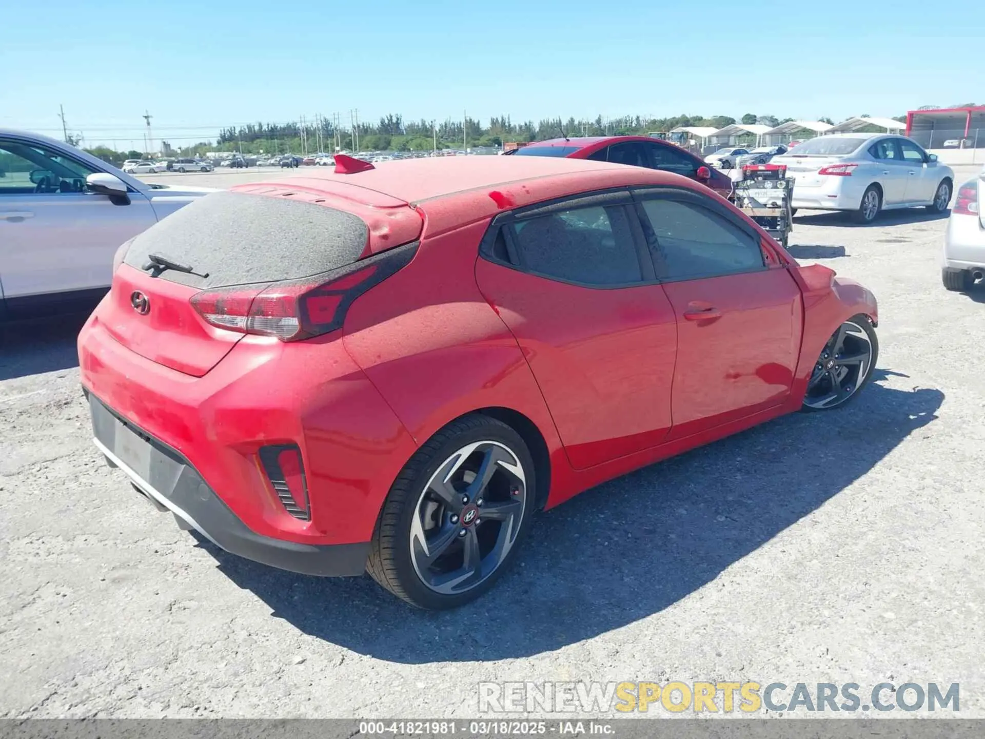 4 Photograph of a damaged car KMHTG6AF9KU003775 HYUNDAI VELOSTER 2019