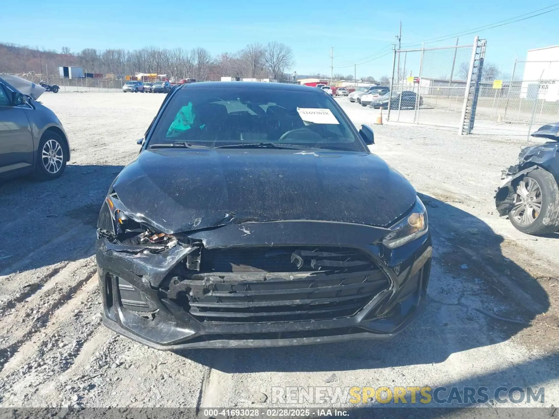 12 Photograph of a damaged car KMHTG6AF9KU003825 HYUNDAI VELOSTER 2019