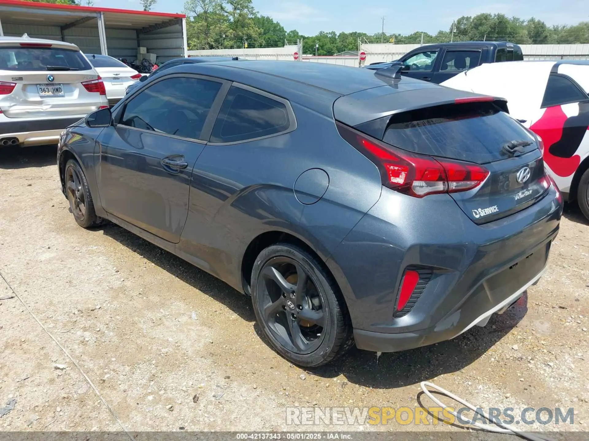 3 Photograph of a damaged car KMHTG6AFXKU016745 HYUNDAI VELOSTER 2019