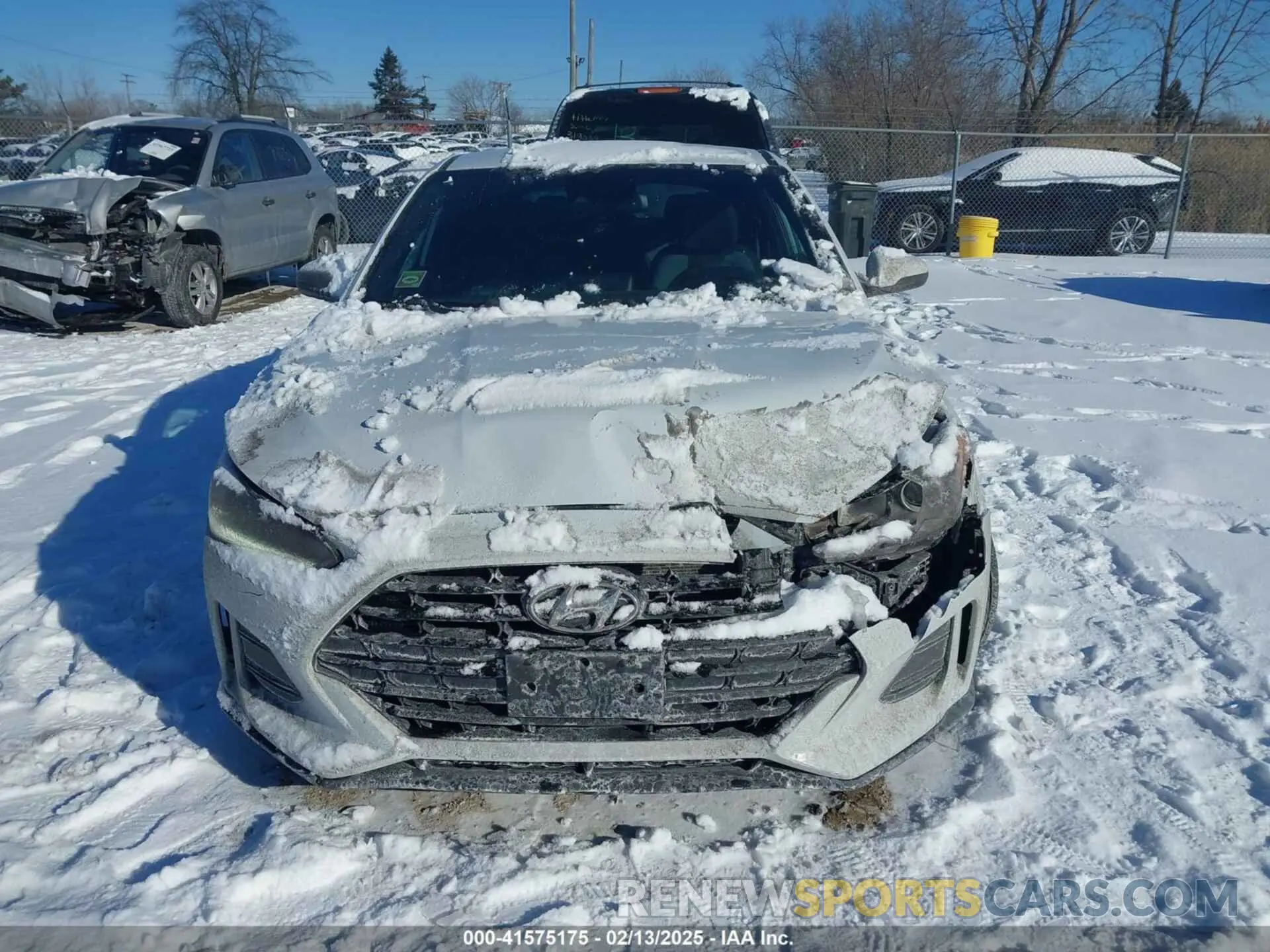 12 Photograph of a damaged car KMHTG6AFXKU018415 HYUNDAI VELOSTER 2019
