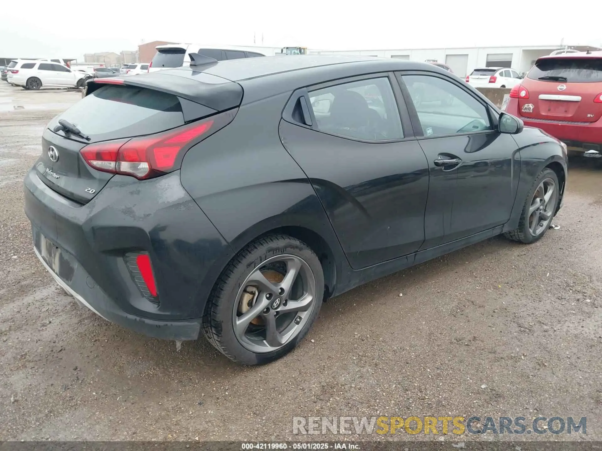 4 Photograph of a damaged car KMHTG6AFXKU019550 HYUNDAI VELOSTER 2019