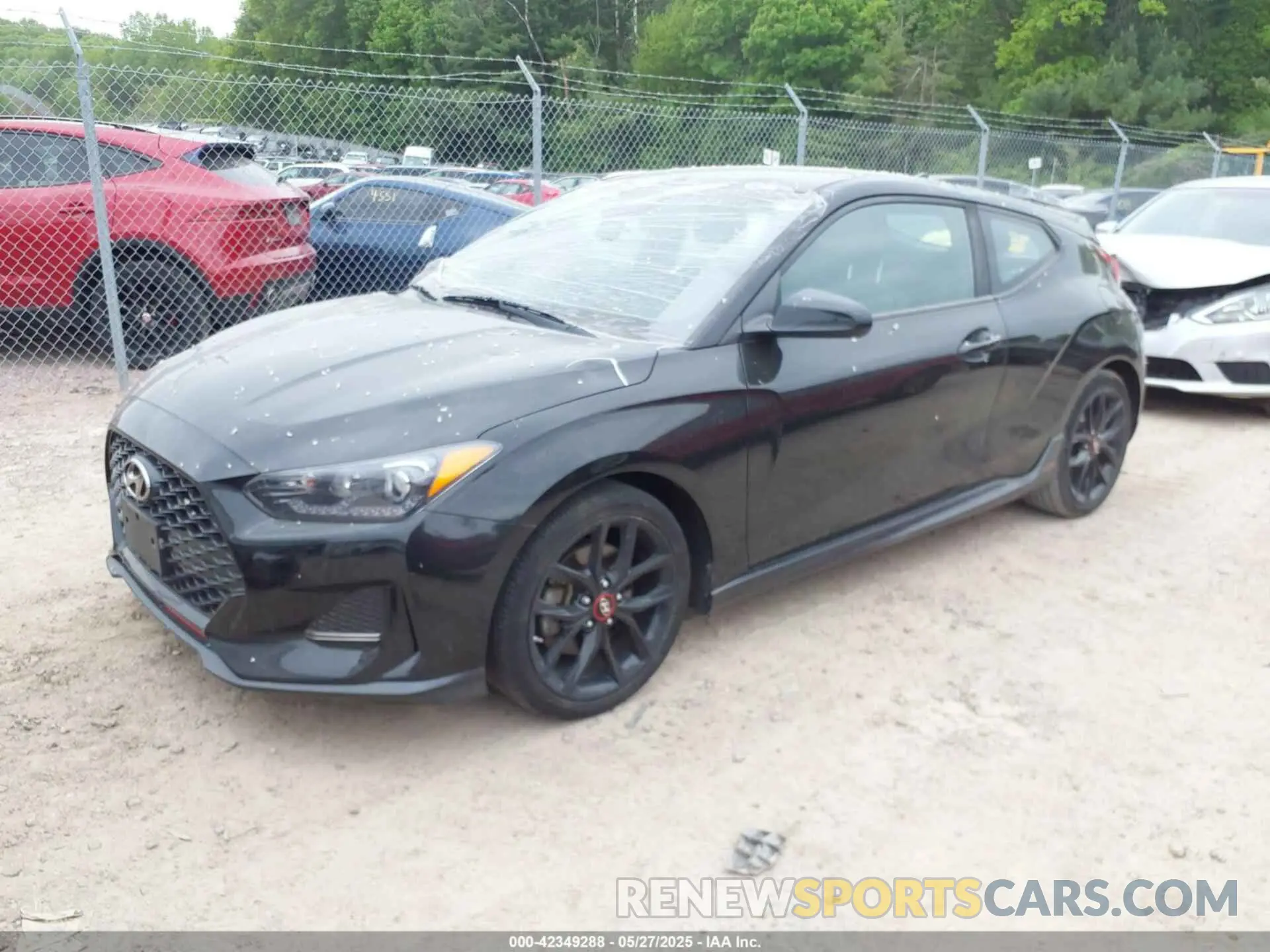 2 Photograph of a damaged car KMHTH6AB0KU008440 HYUNDAI VELOSTER 2019