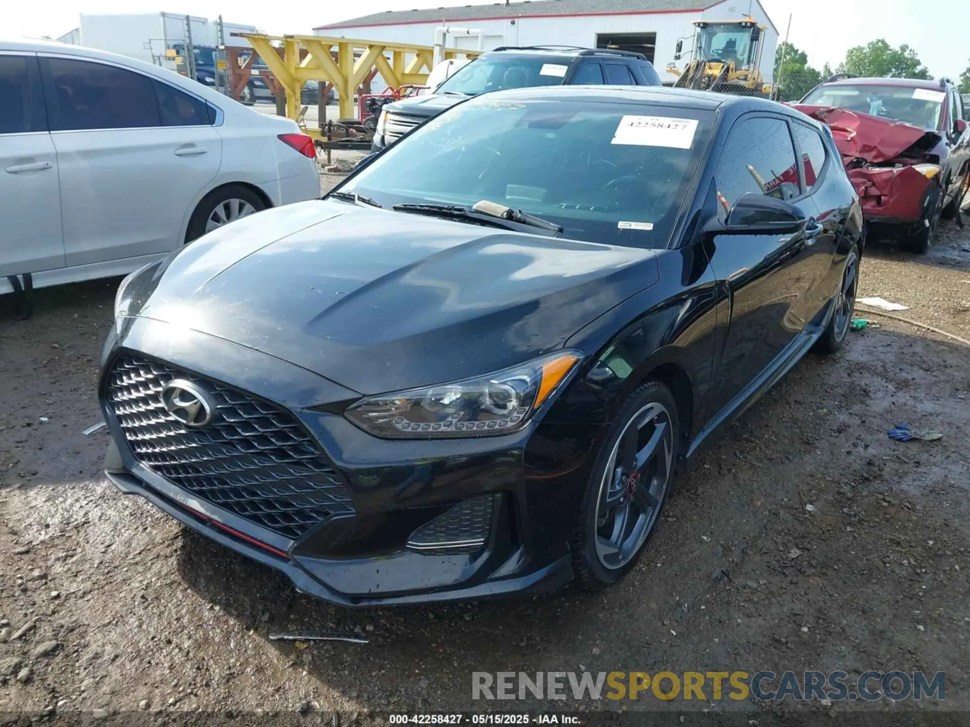 2 Photograph of a damaged car KMHTH6AB3KU012708 HYUNDAI VELOSTER 2019