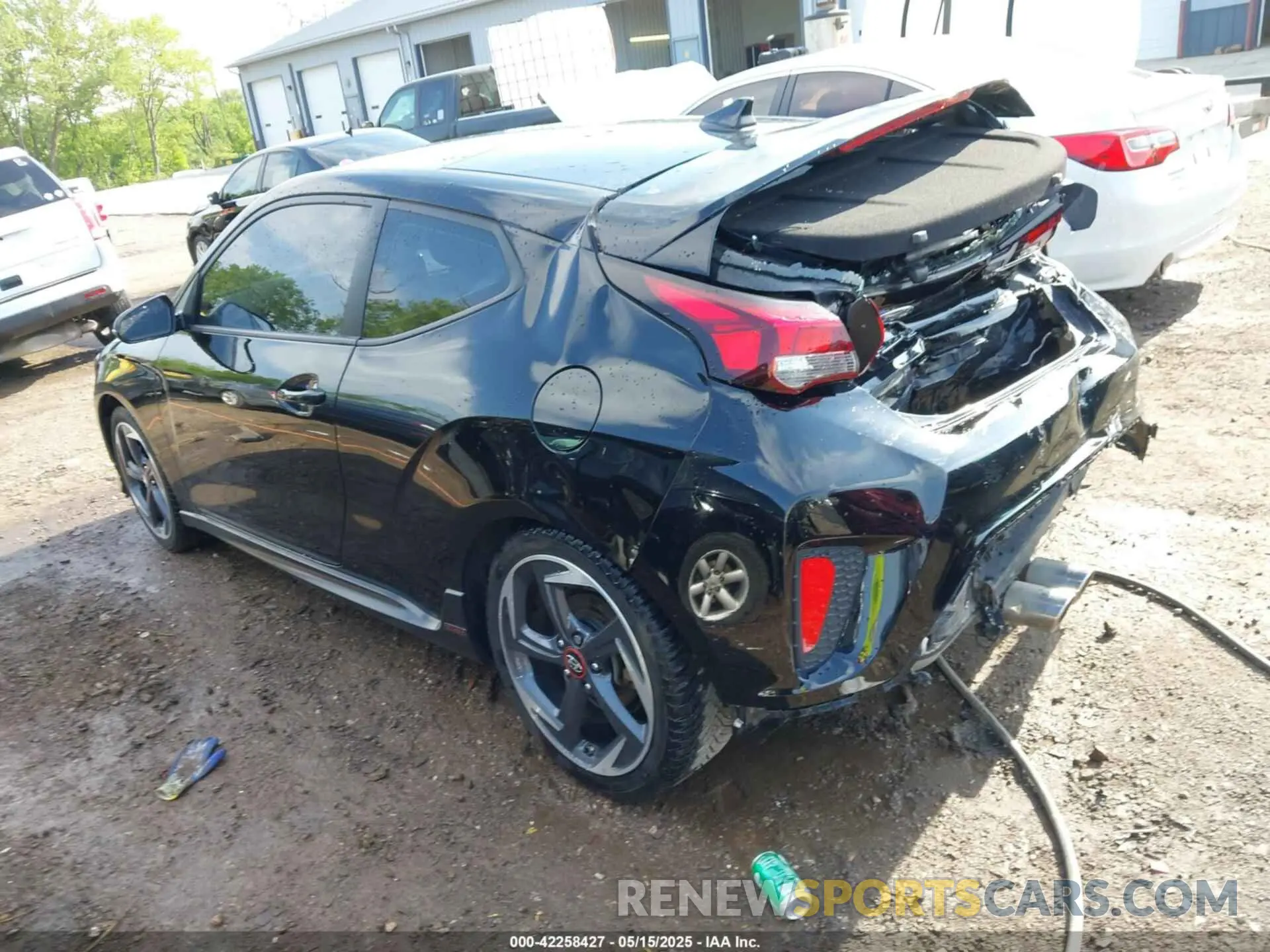 3 Photograph of a damaged car KMHTH6AB3KU012708 HYUNDAI VELOSTER 2019
