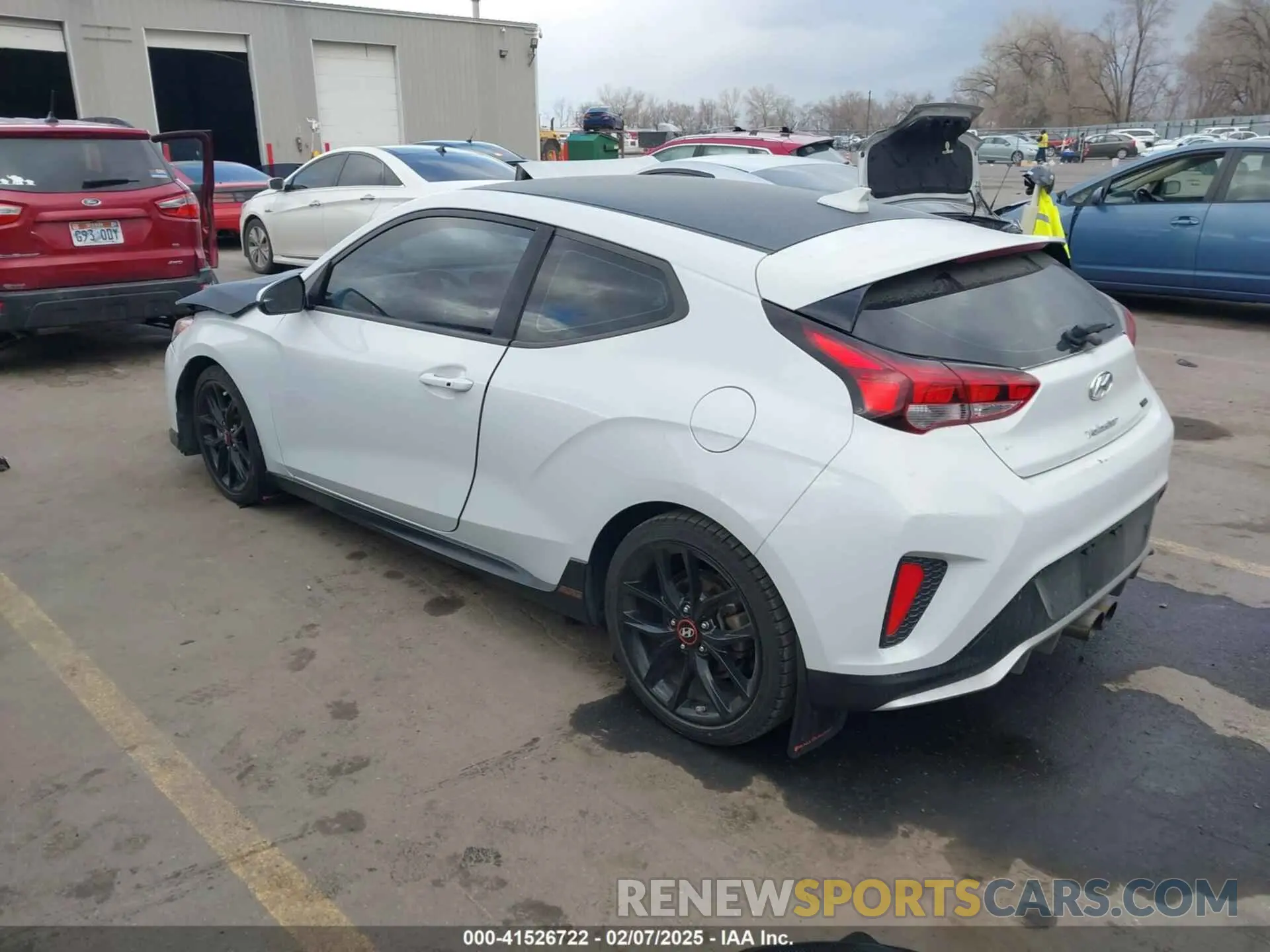 3 Photograph of a damaged car KMHTH6AB3KU020193 HYUNDAI VELOSTER 2019