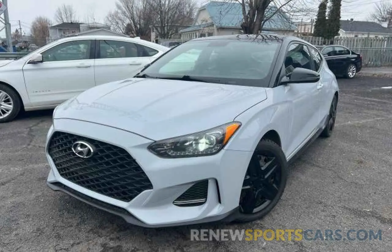 2 Photograph of a damaged car KMHTH6AB4KU002267 HYUNDAI VELOSTER 2019