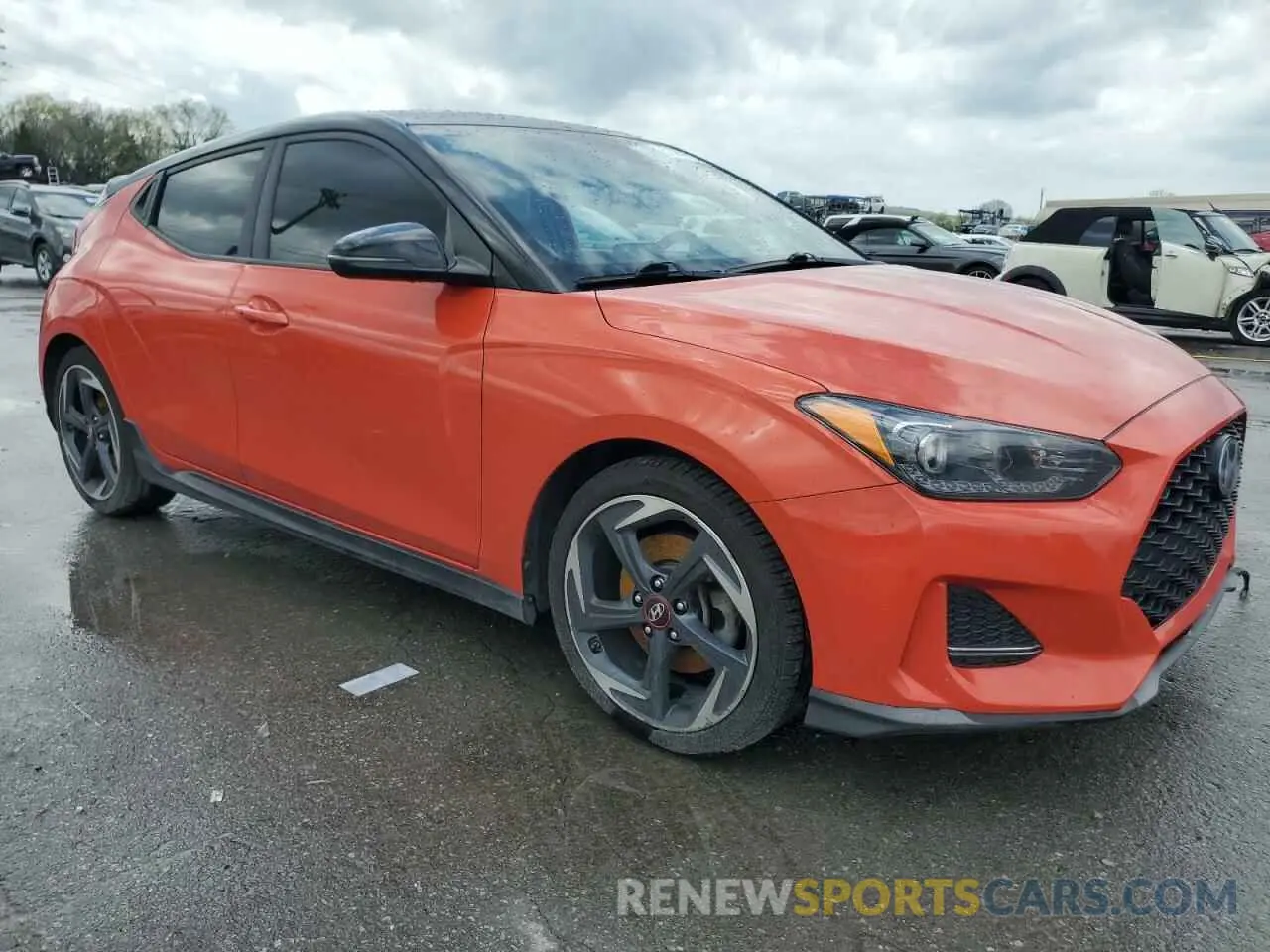 4 Photograph of a damaged car KMHTH6AB4KU002933 HYUNDAI VELOSTER 2019