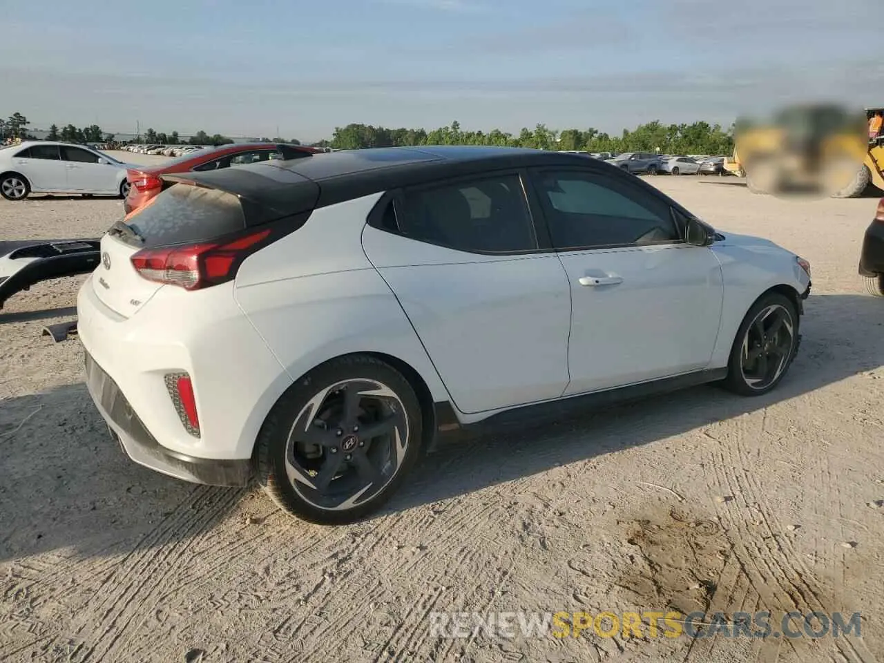 3 Photograph of a damaged car KMHTH6AB4KU009686 HYUNDAI VELOSTER 2019