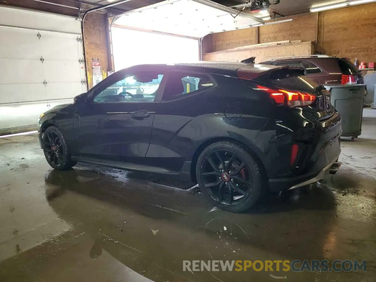 2 Photograph of a damaged car KMHTH6AB5KU005520 HYUNDAI VELOSTER 2019