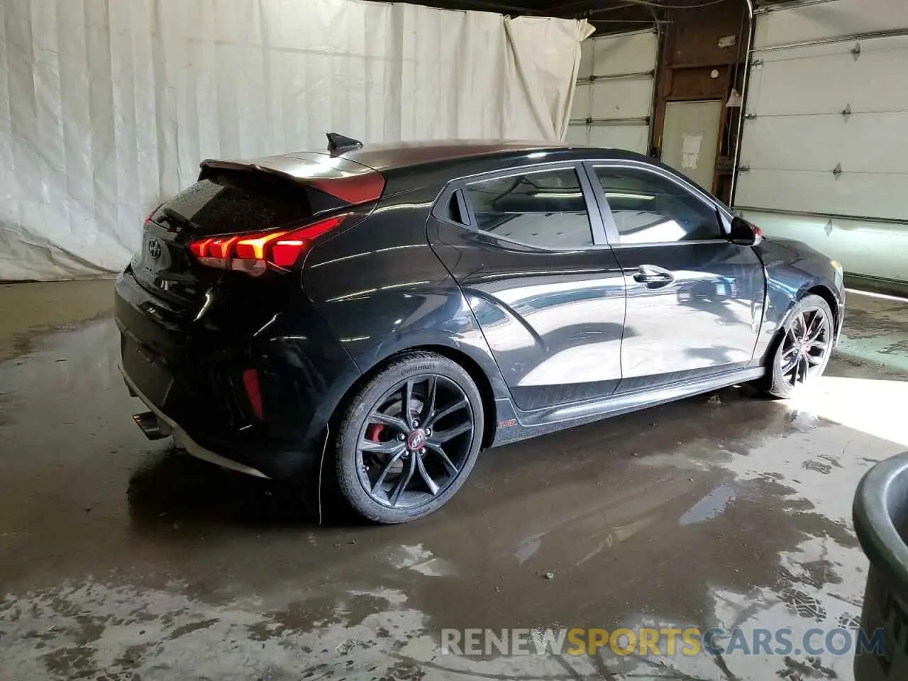 3 Photograph of a damaged car KMHTH6AB5KU005520 HYUNDAI VELOSTER 2019