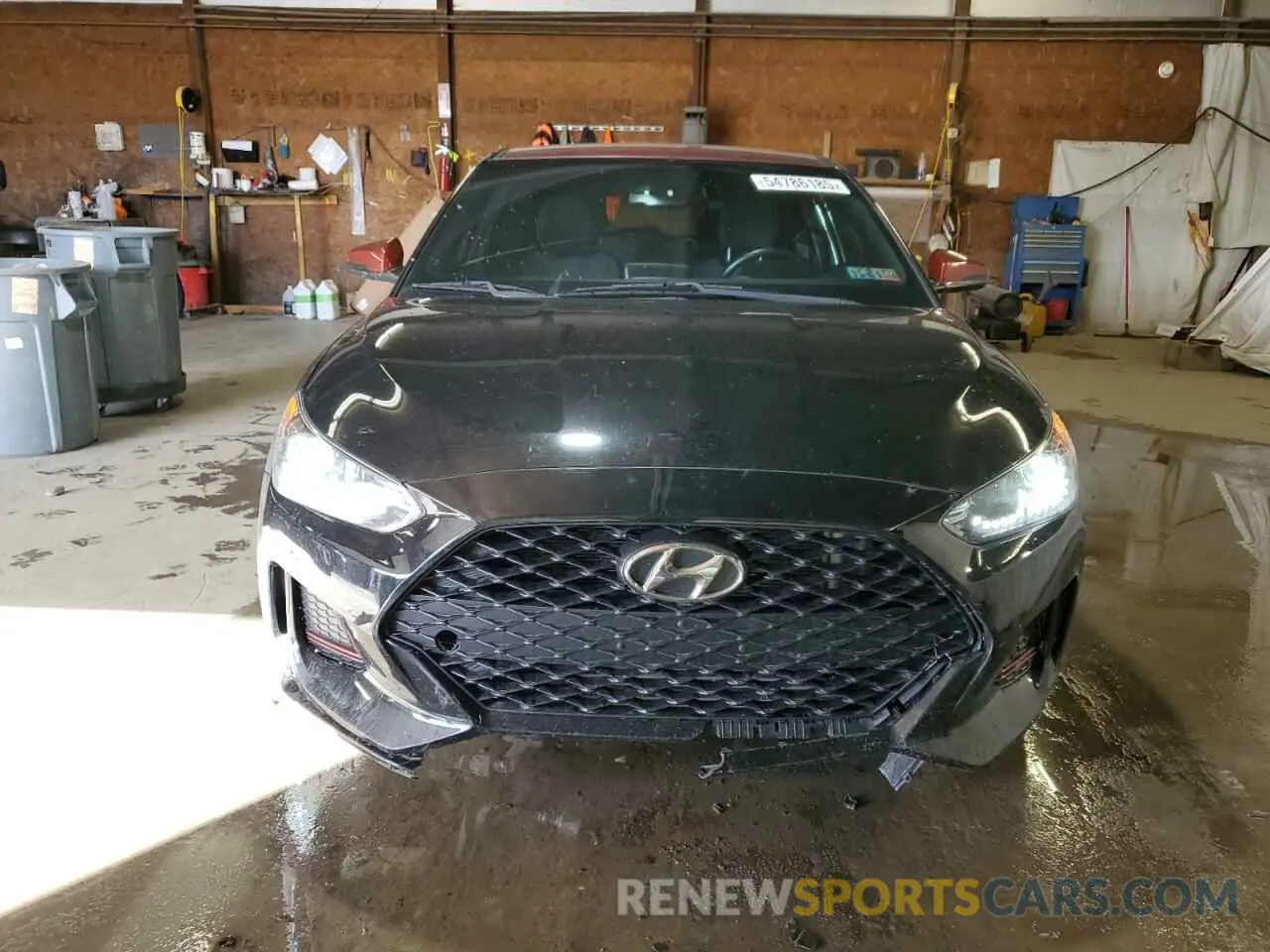 5 Photograph of a damaged car KMHTH6AB5KU005520 HYUNDAI VELOSTER 2019