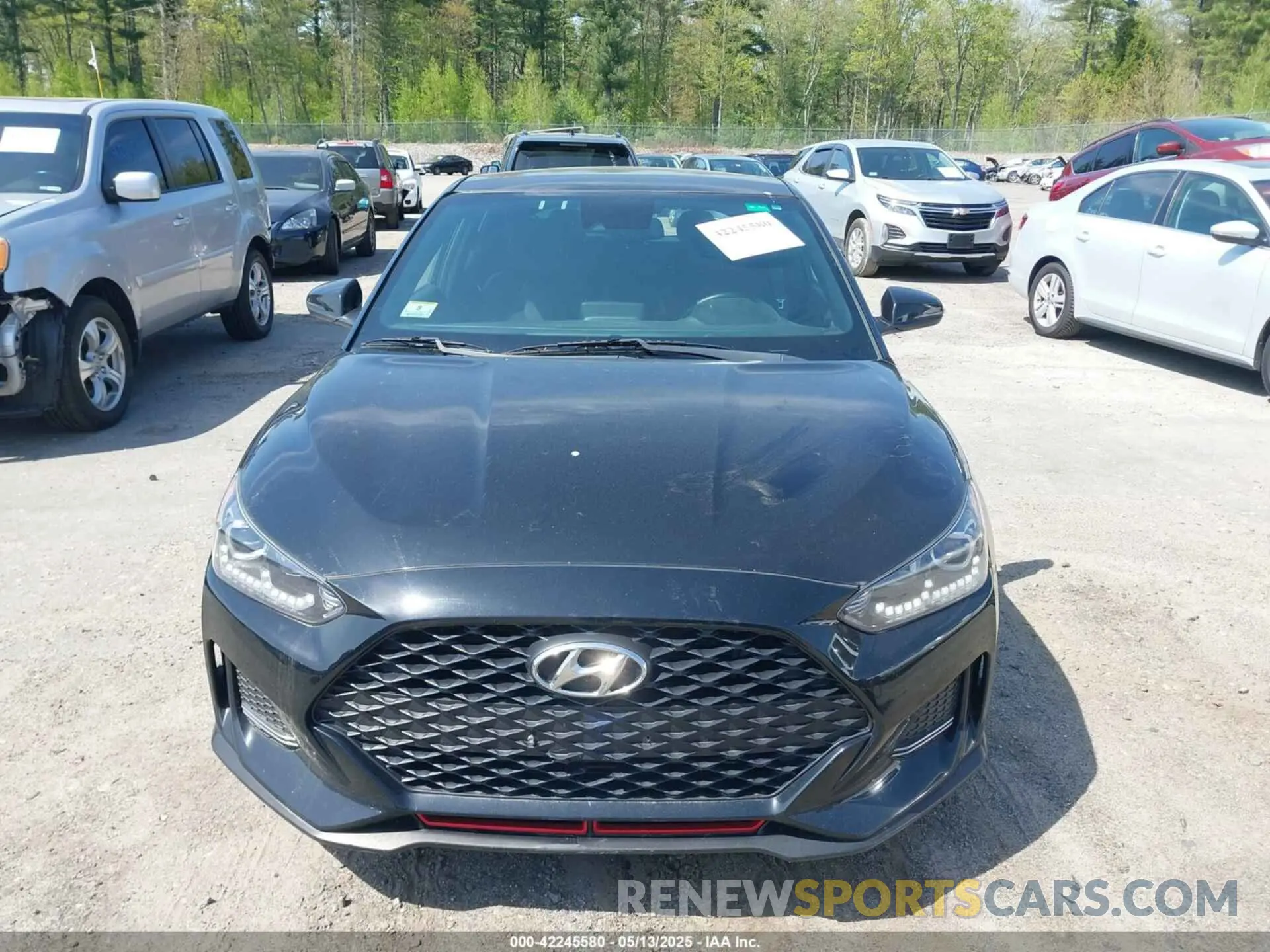 12 Photograph of a damaged car KMHTH6AB5KU010488 HYUNDAI VELOSTER 2019