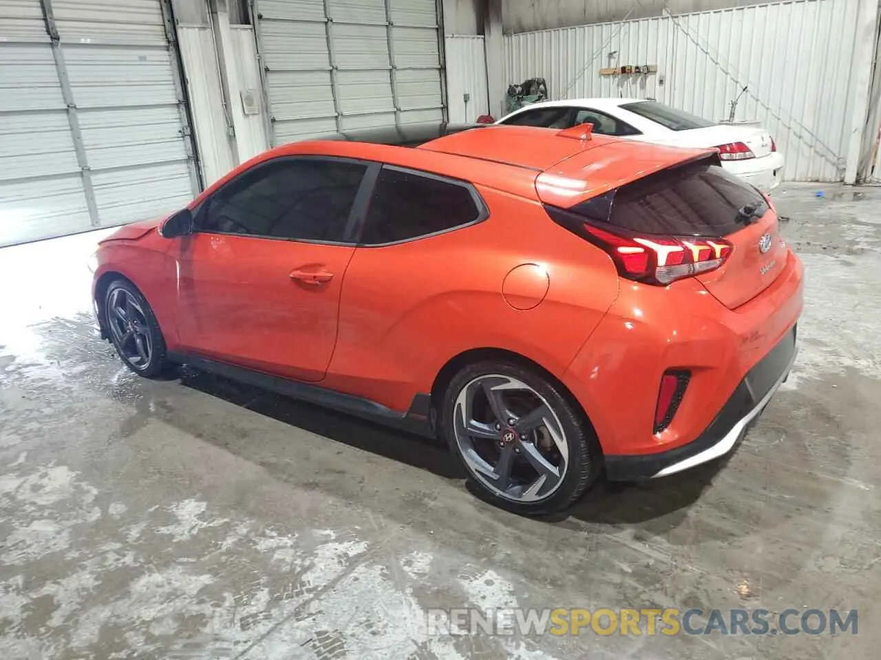 2 Photograph of a damaged car KMHTH6AB9KU011952 HYUNDAI VELOSTER 2019