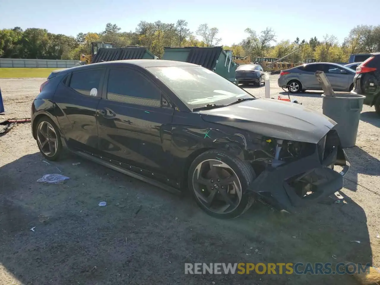 4 Photograph of a damaged car KMHTH6AB9KU019288 HYUNDAI VELOSTER 2019