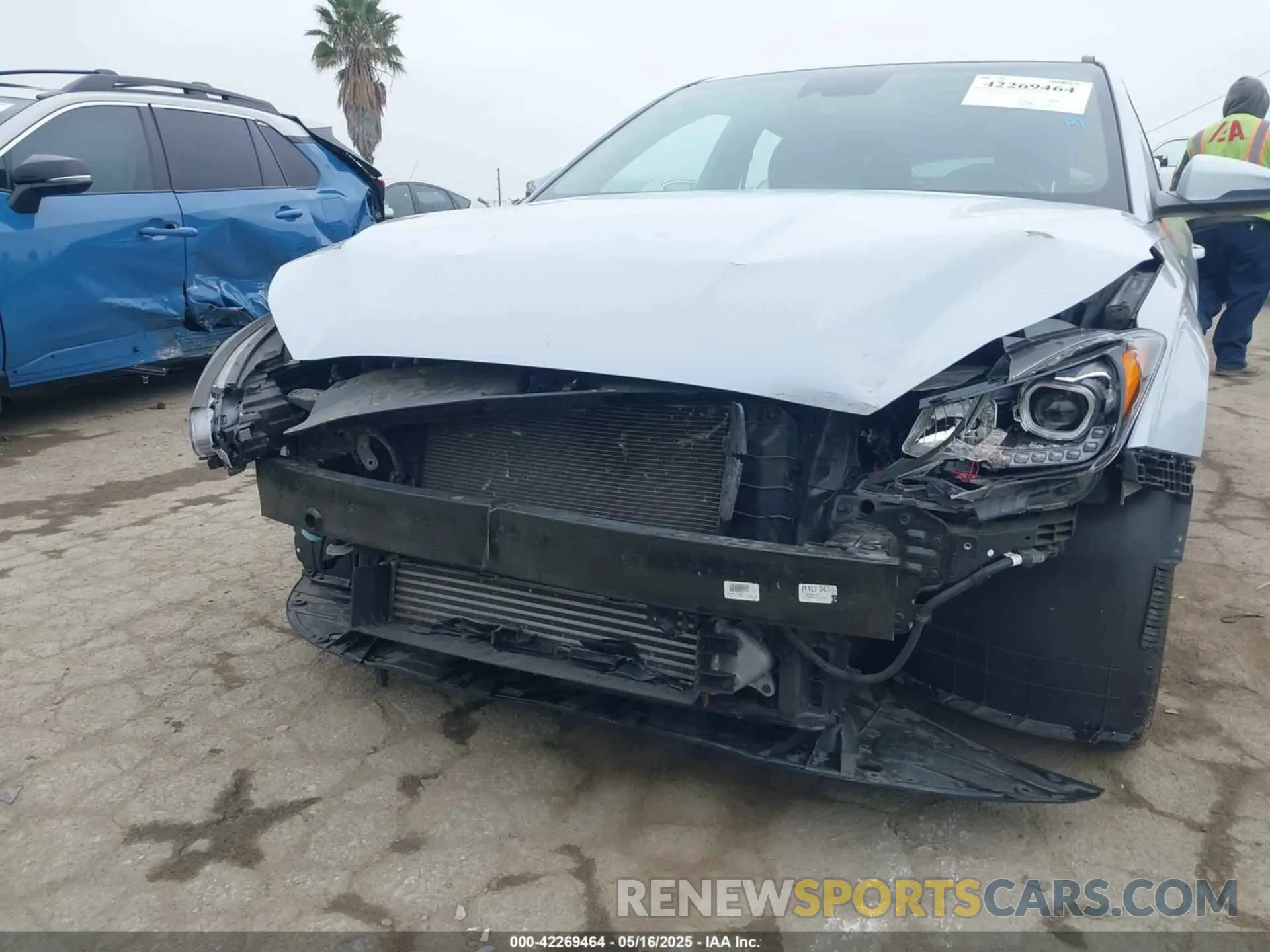 6 Photograph of a damaged car KMHTH6ABXKU007246 HYUNDAI VELOSTER 2019