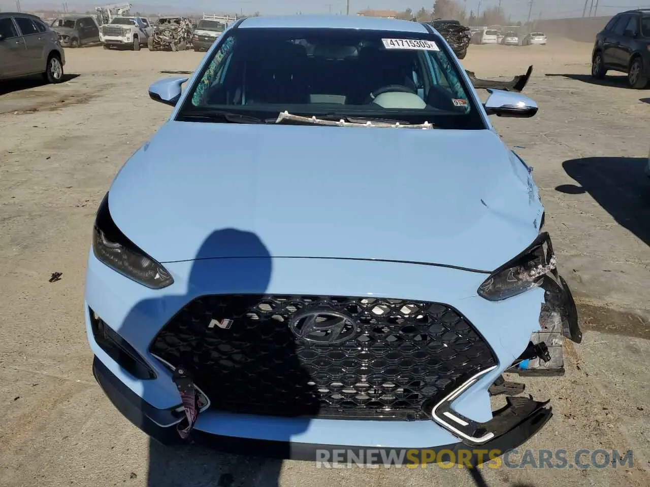 5 Photograph of a damaged car KMHT36AH8LU008240 HYUNDAI VELOSTER 2020