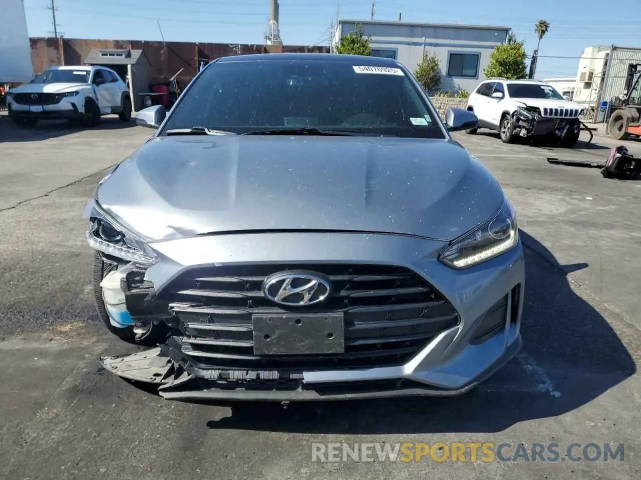 5 Photograph of a damaged car KMHTG6AF2LU020810 HYUNDAI VELOSTER 2020