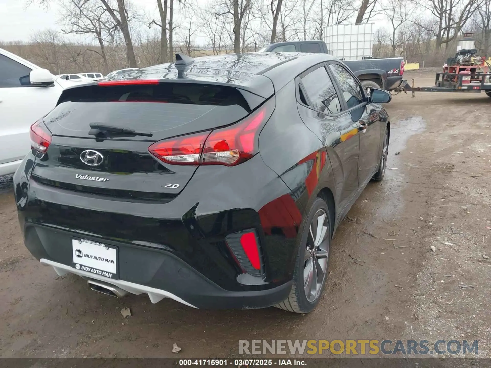 4 Photograph of a damaged car KMHTG6AF7LU022052 HYUNDAI VELOSTER 2020