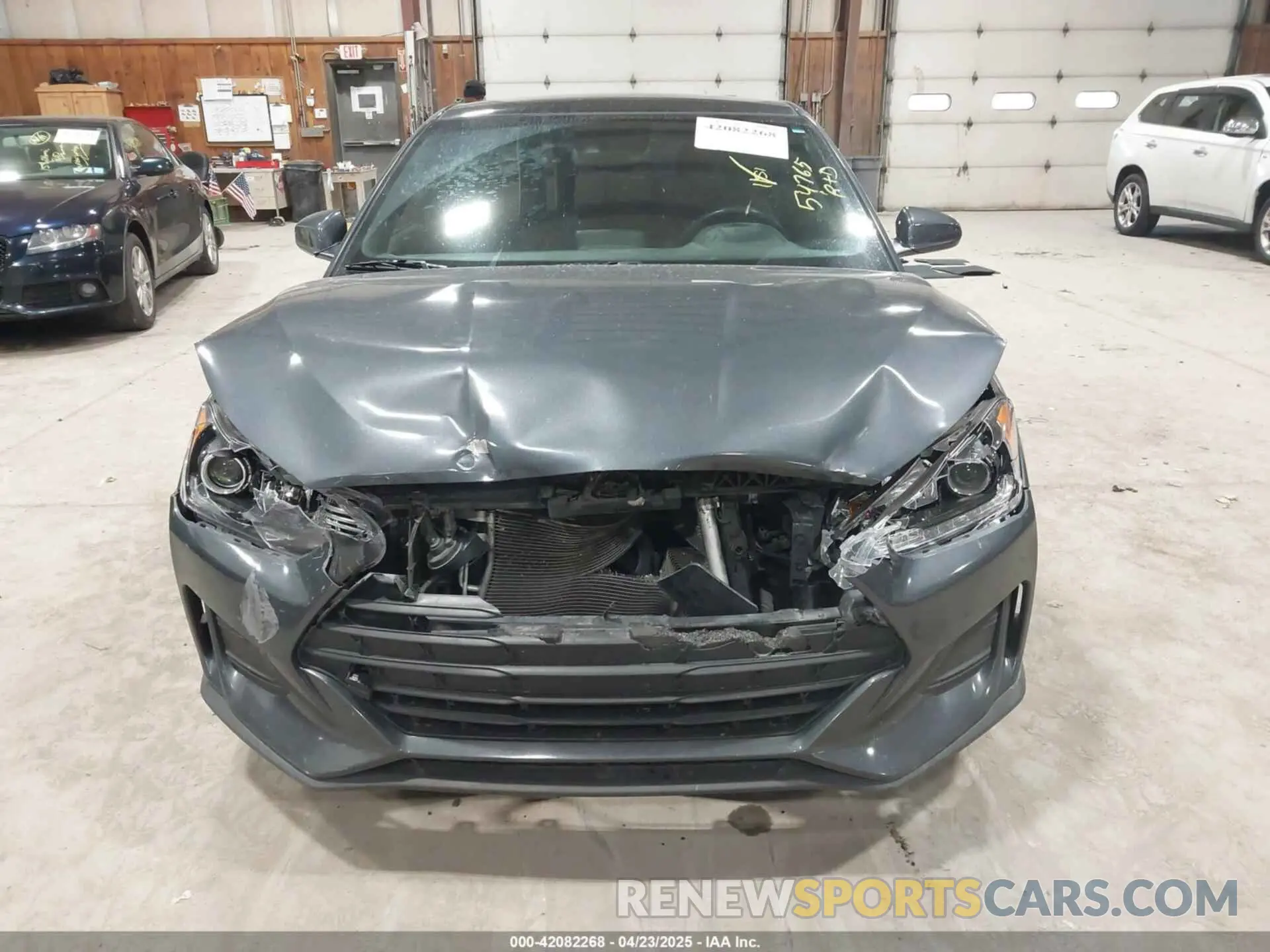 12 Photograph of a damaged car KMHTG6AF8LU030421 HYUNDAI VELOSTER 2020