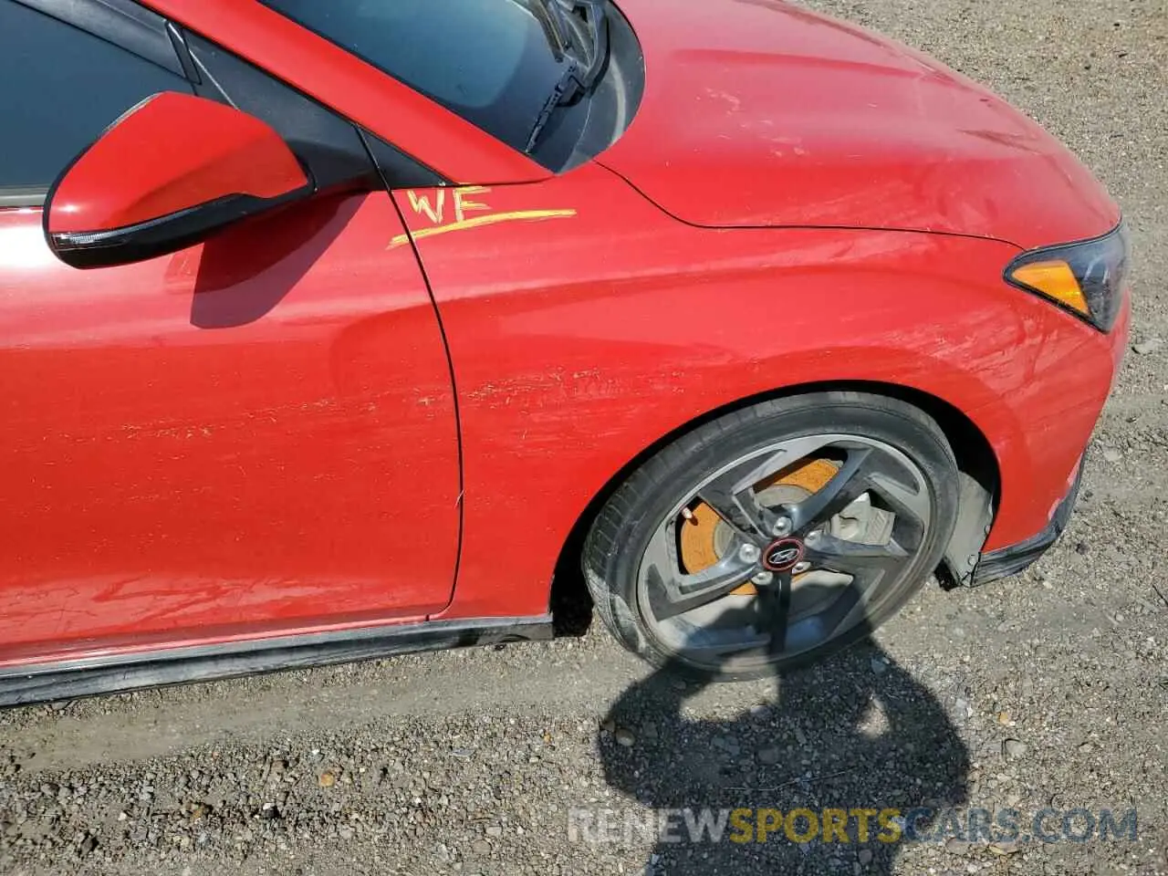 12 Photograph of a damaged car KMHTH6AB3LU027646 HYUNDAI VELOSTER 2020