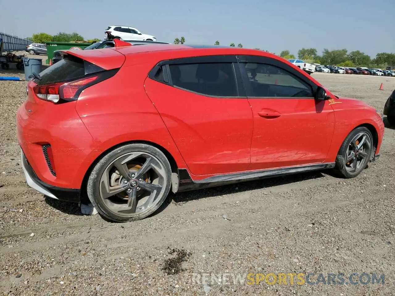 3 Photograph of a damaged car KMHTH6AB3LU027646 HYUNDAI VELOSTER 2020