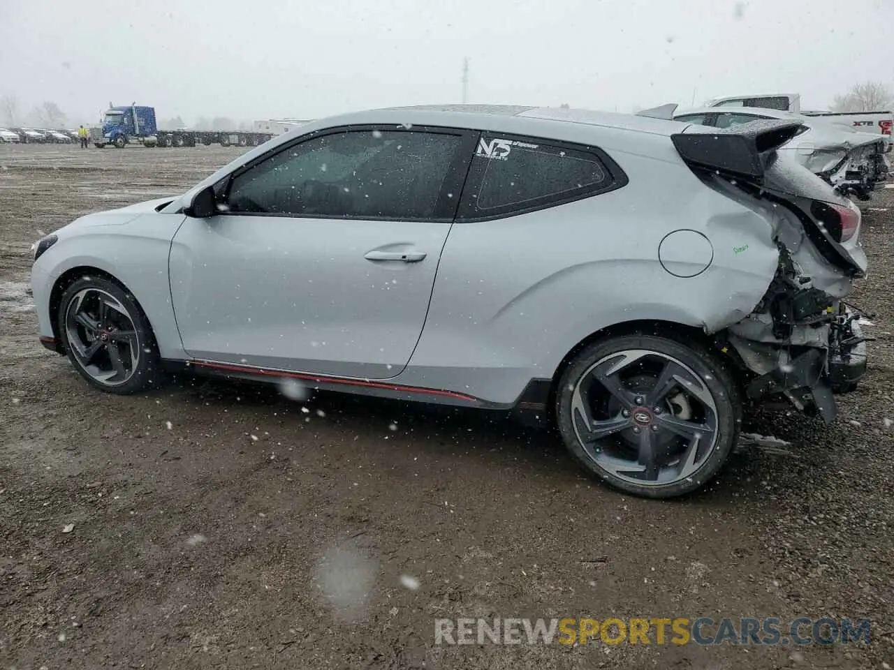 2 Photograph of a damaged car KMHTH6AB4LU026800 HYUNDAI VELOSTER 2020
