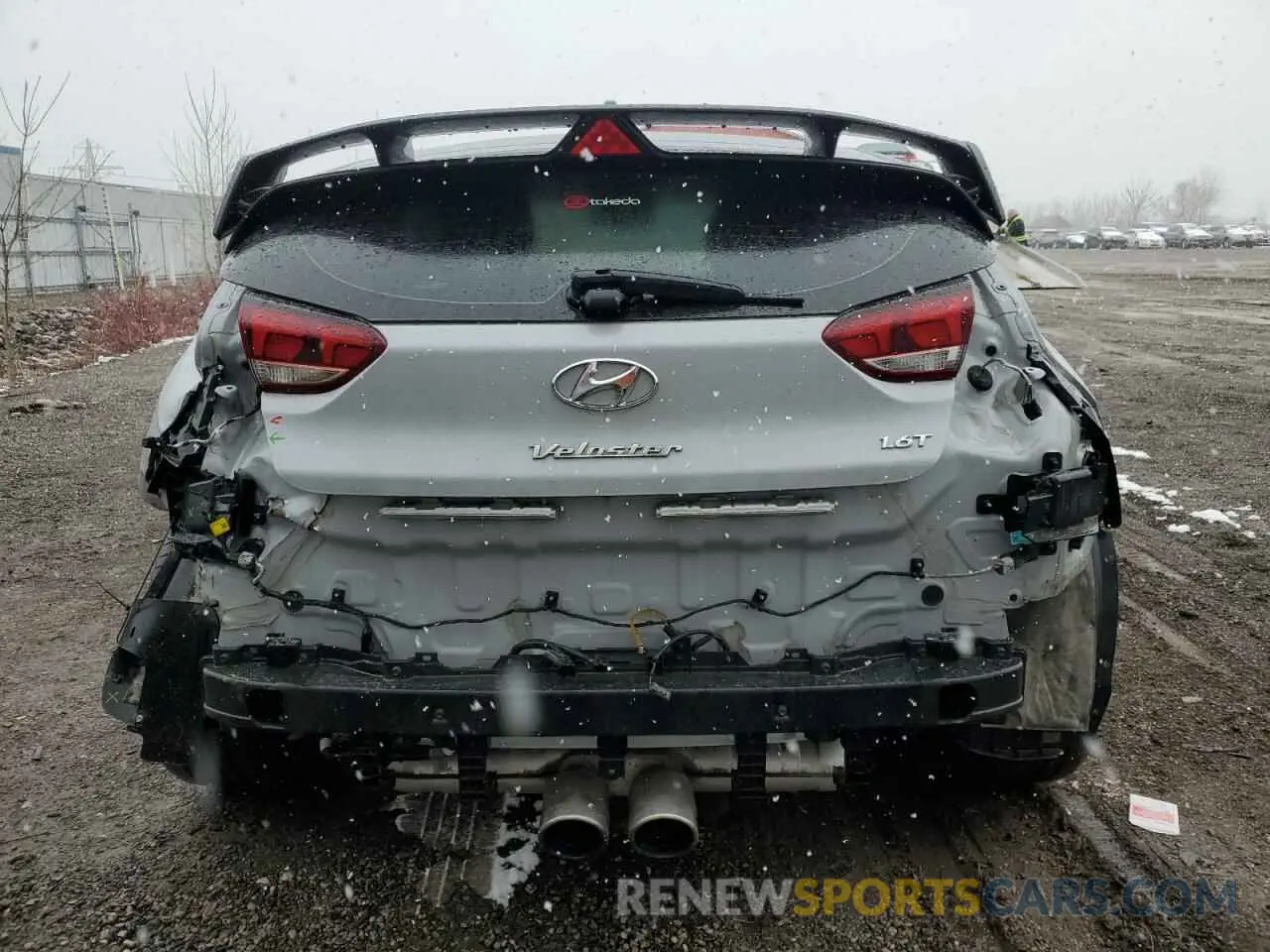 6 Photograph of a damaged car KMHTH6AB4LU026800 HYUNDAI VELOSTER 2020