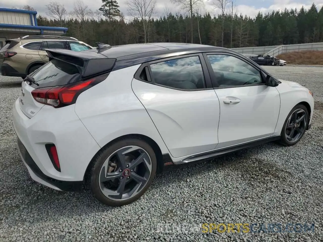 3 Photograph of a damaged car KMHTH6AB4LU027395 HYUNDAI VELOSTER 2020
