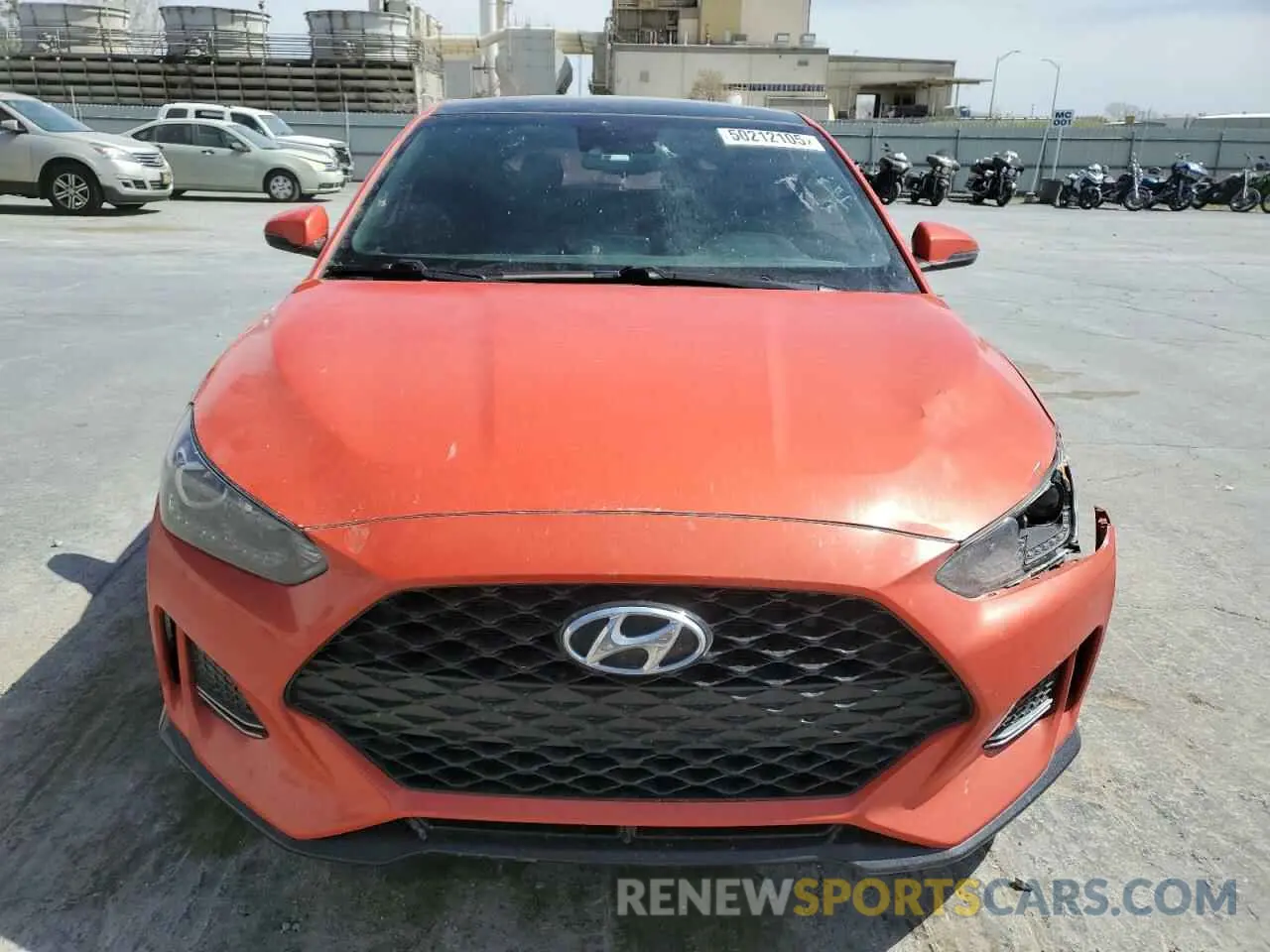 5 Photograph of a damaged car KMHTH6AB5LU021444 HYUNDAI VELOSTER 2020