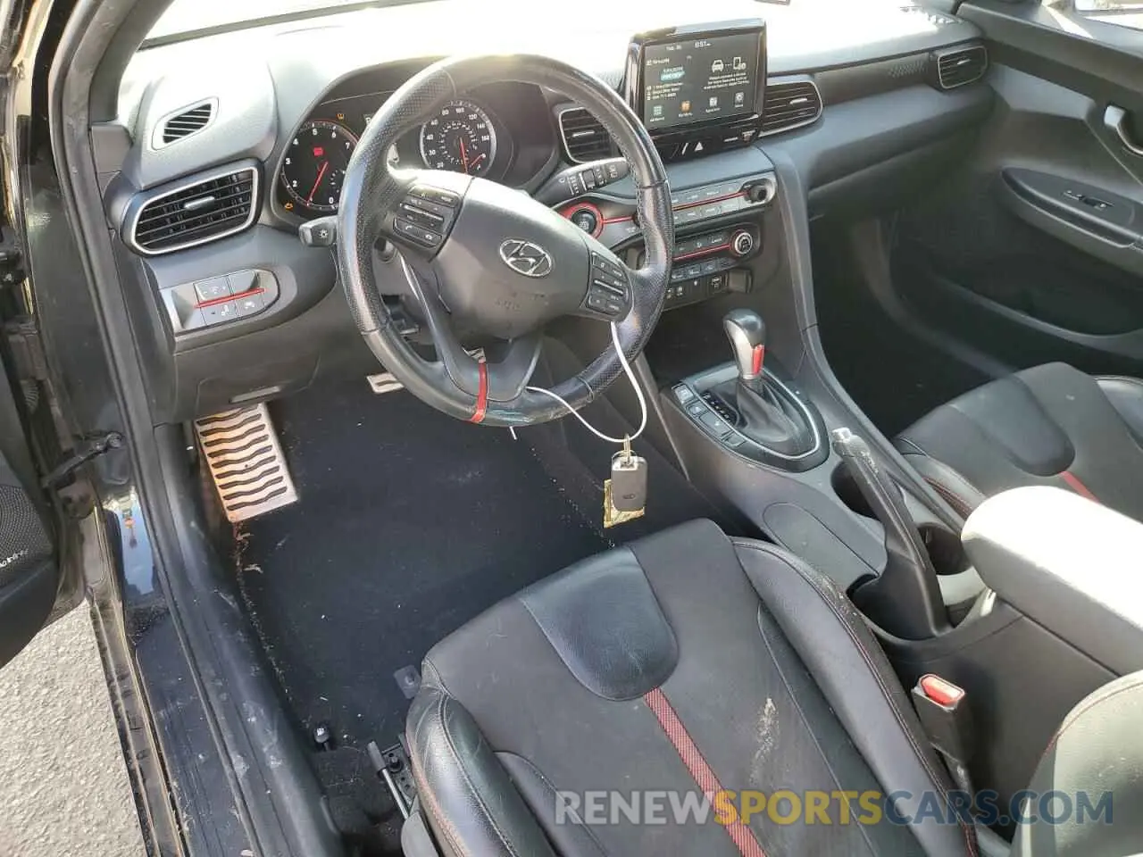 8 Photograph of a damaged car KMHTH6AB6LU024403 HYUNDAI VELOSTER 2020