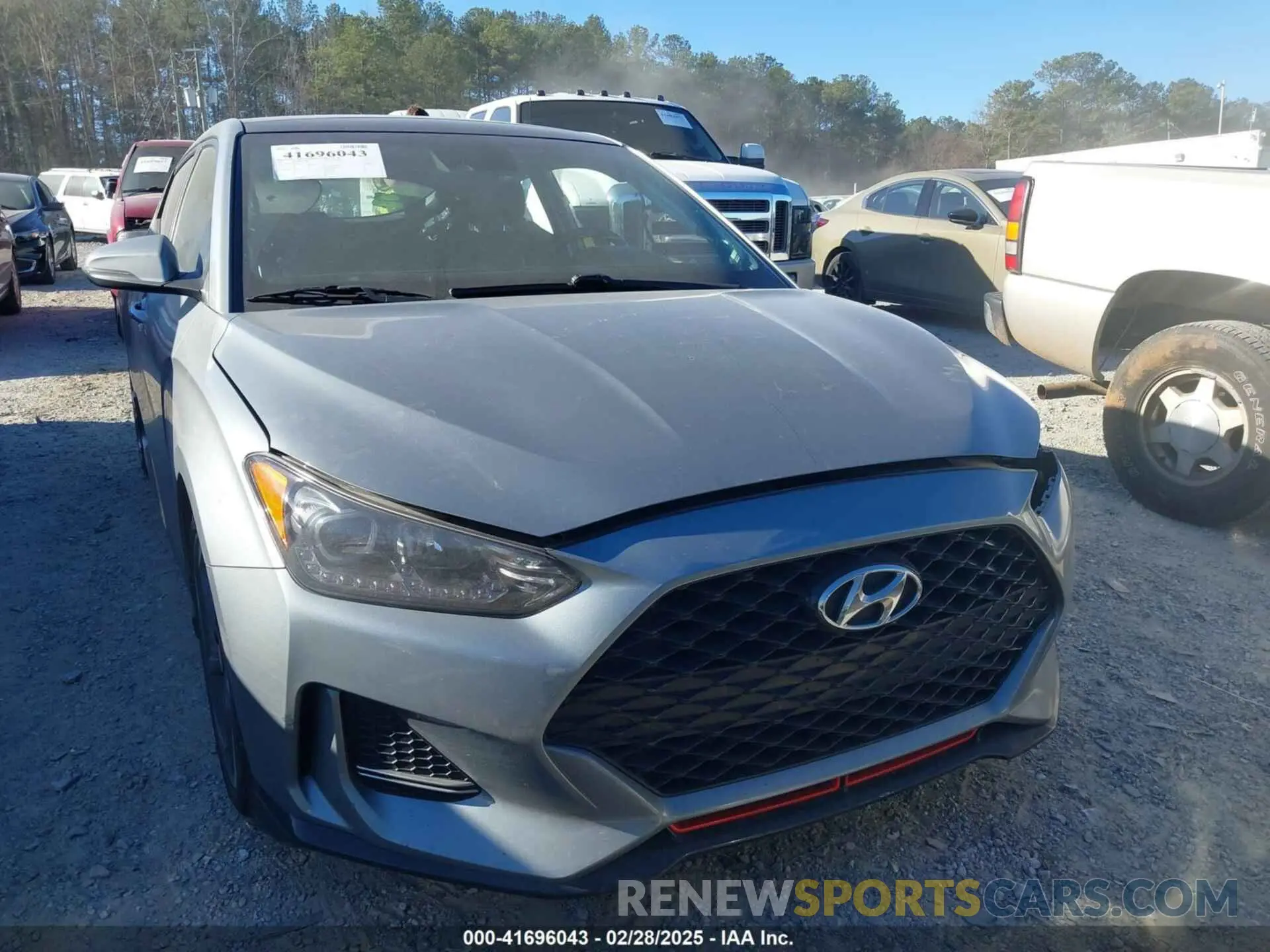 12 Photograph of a damaged car KMHTH6AB7LU026497 HYUNDAI VELOSTER 2020