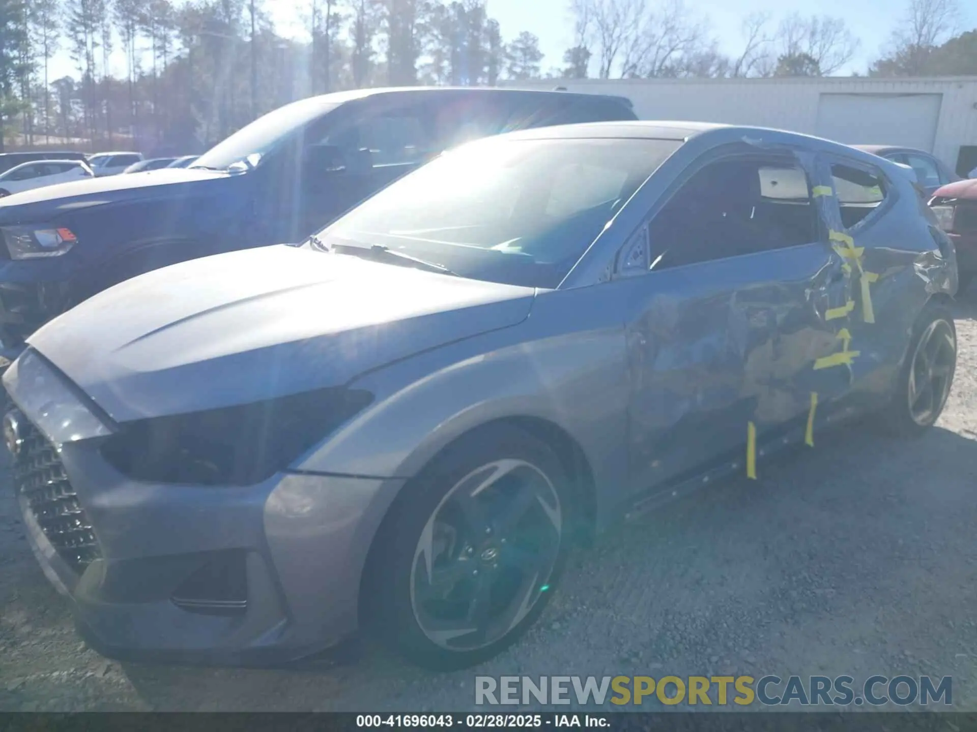 2 Photograph of a damaged car KMHTH6AB7LU026497 HYUNDAI VELOSTER 2020