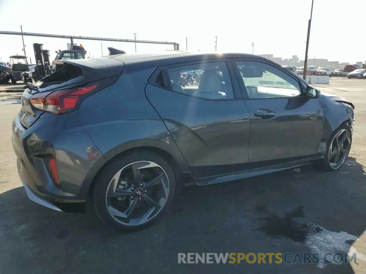 3 Photograph of a damaged car KMHTH6AB9LU030227 HYUNDAI VELOSTER 2020