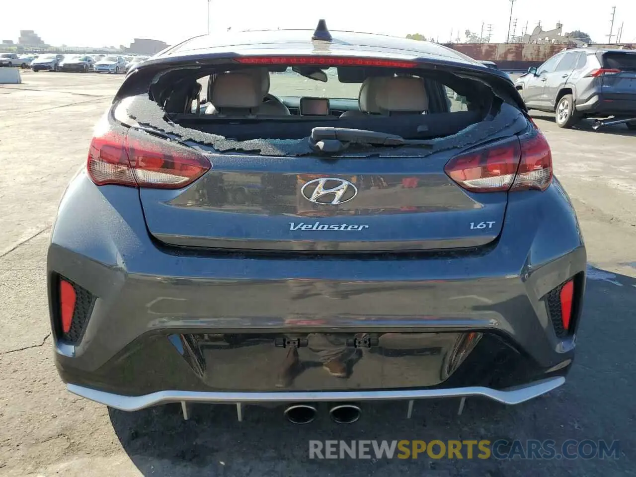 6 Photograph of a damaged car KMHTH6AB9LU030227 HYUNDAI VELOSTER 2020