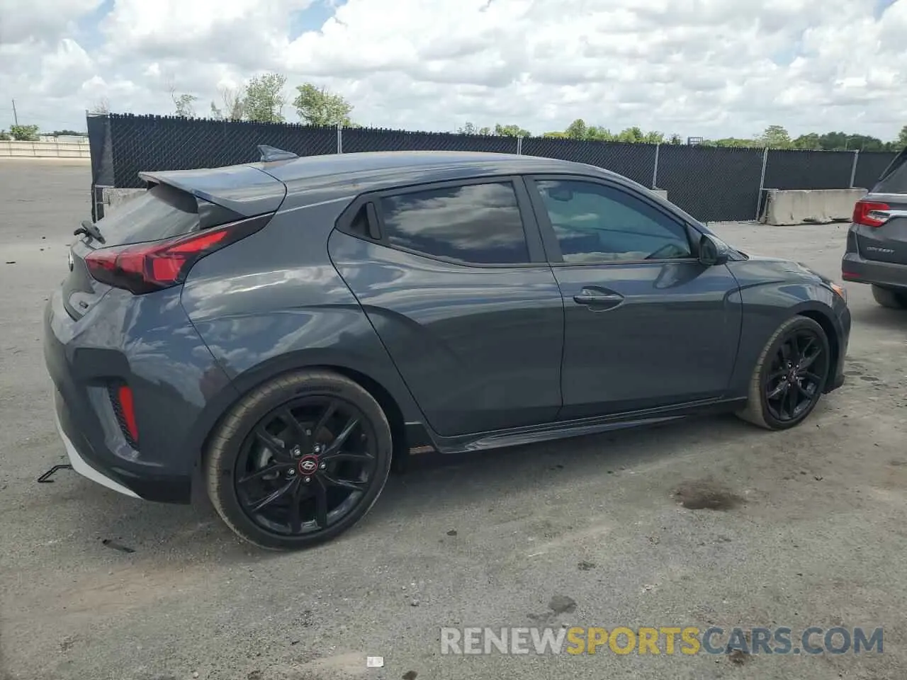 3 Photograph of a damaged car KMHTH6AB9LU031555 HYUNDAI VELOSTER 2020