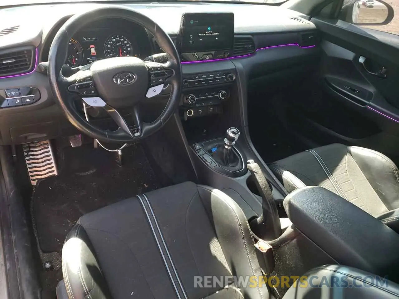 8 Photograph of a damaged car KMHT36AH0MU009934 HYUNDAI VELOSTER 2021