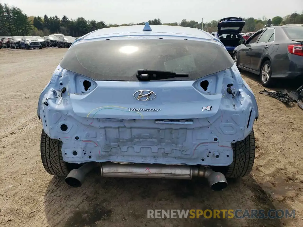6 Photograph of a damaged car KMHT36AH5MU009363 HYUNDAI VELOSTER 2021