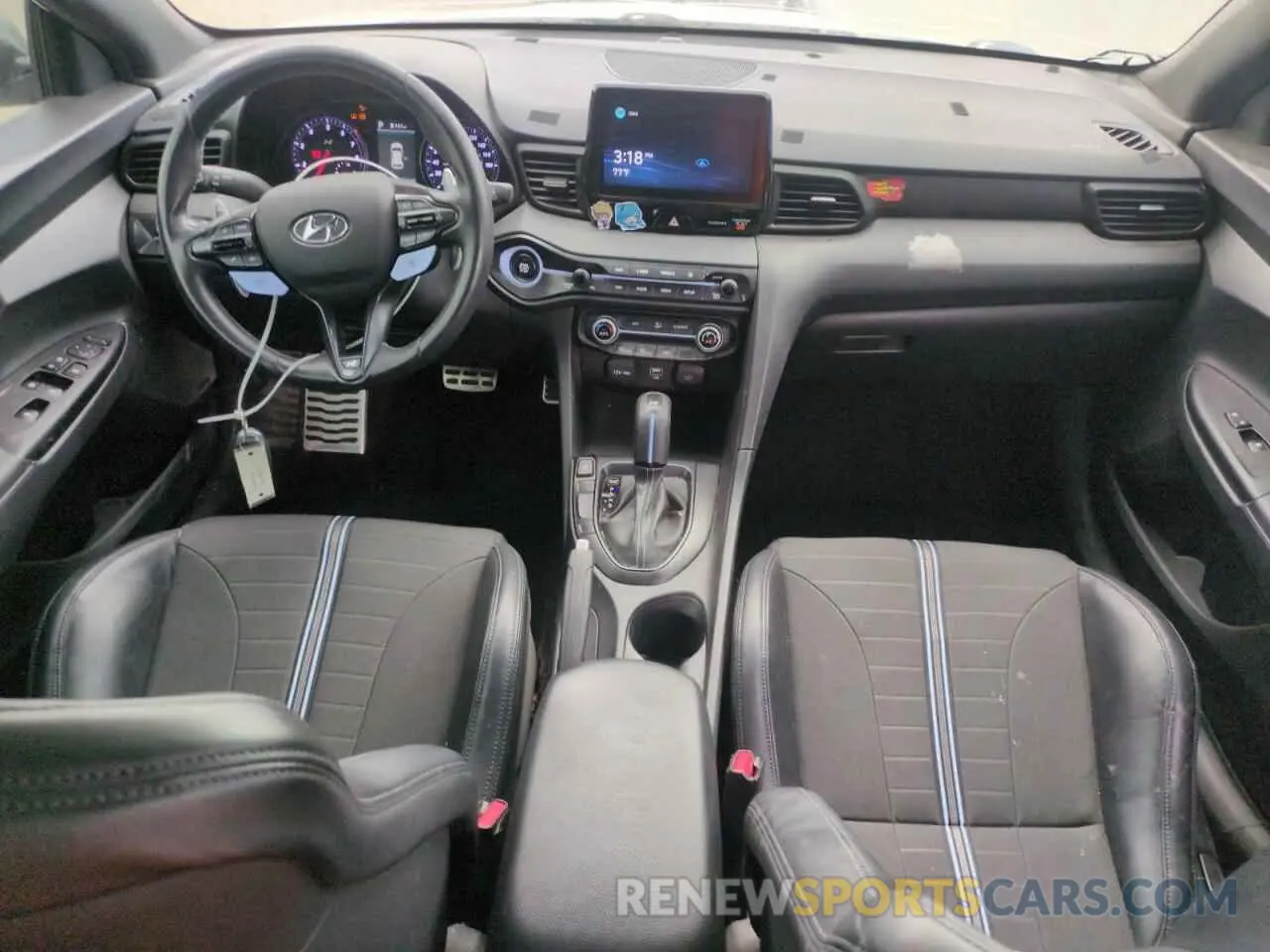 8 Photograph of a damaged car KMHT36AH9MU010242 HYUNDAI VELOSTER 2021