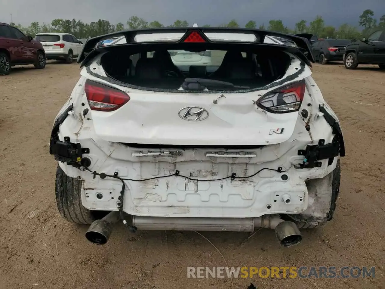 6 Photograph of a damaged car KMHT36AH9MU011200 HYUNDAI VELOSTER 2021