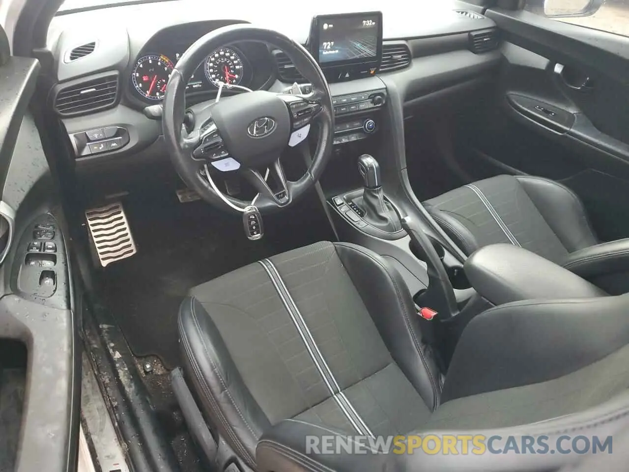 8 Photograph of a damaged car KMHT36AH9MU011200 HYUNDAI VELOSTER 2021