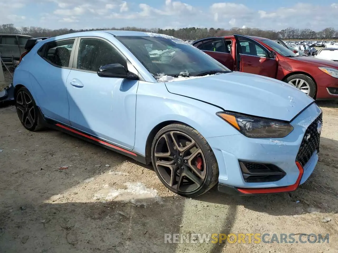 4 Photograph of a damaged car KMHT36AH8NU014946 HYUNDAI VELOSTER 2022